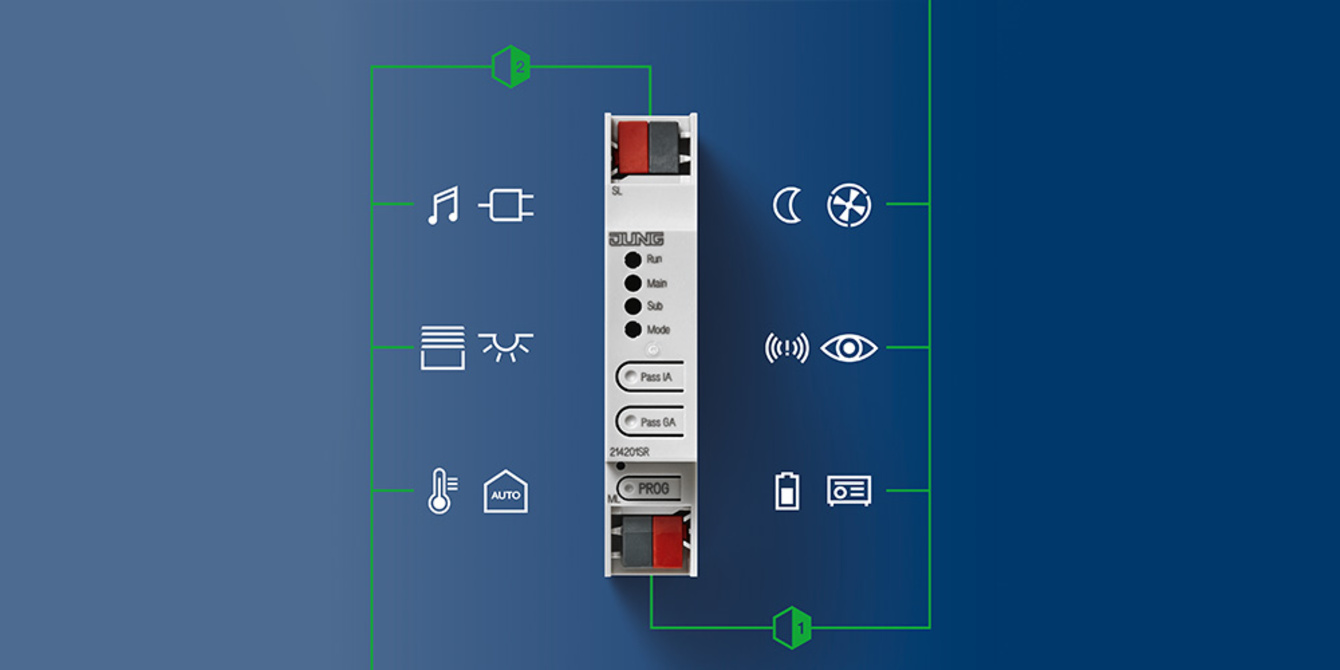 KNX Bereichs- und Linienkoppler bei IDE-Elektro in Urbach